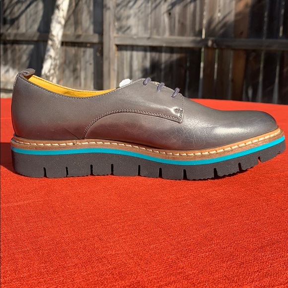 Jafa 397 Graphite Oxfords Flats NWOB Size 38 - Picture 4 of 10